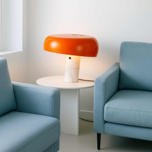 Lampe de table "Flick 400" - Métal et marbre - E27