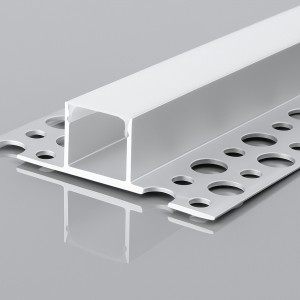 Profilé de ruban LED intégration / trimless avec diffuseur - 55x11,5mm - 2 mètres - 1,2mm