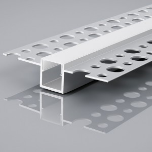 Profilé de ruban LED intégration / trimless - 49x11,5mm - Avec diffuseur - 2 mètres - 1.2mm