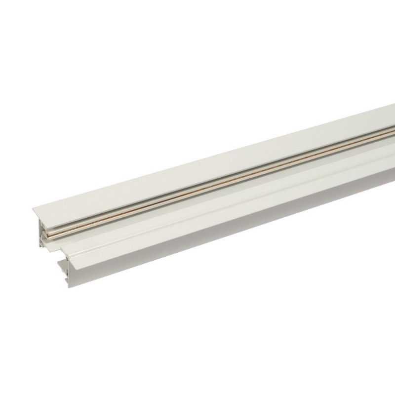 Rail monophasé encastrable pour spots LED (2 mètres)