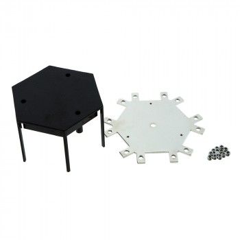 Connecteur central 60º pour linéaires LED Connecteur central 60º pour linéaires LED