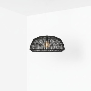 Suspension en osier "ASTRID" - E27