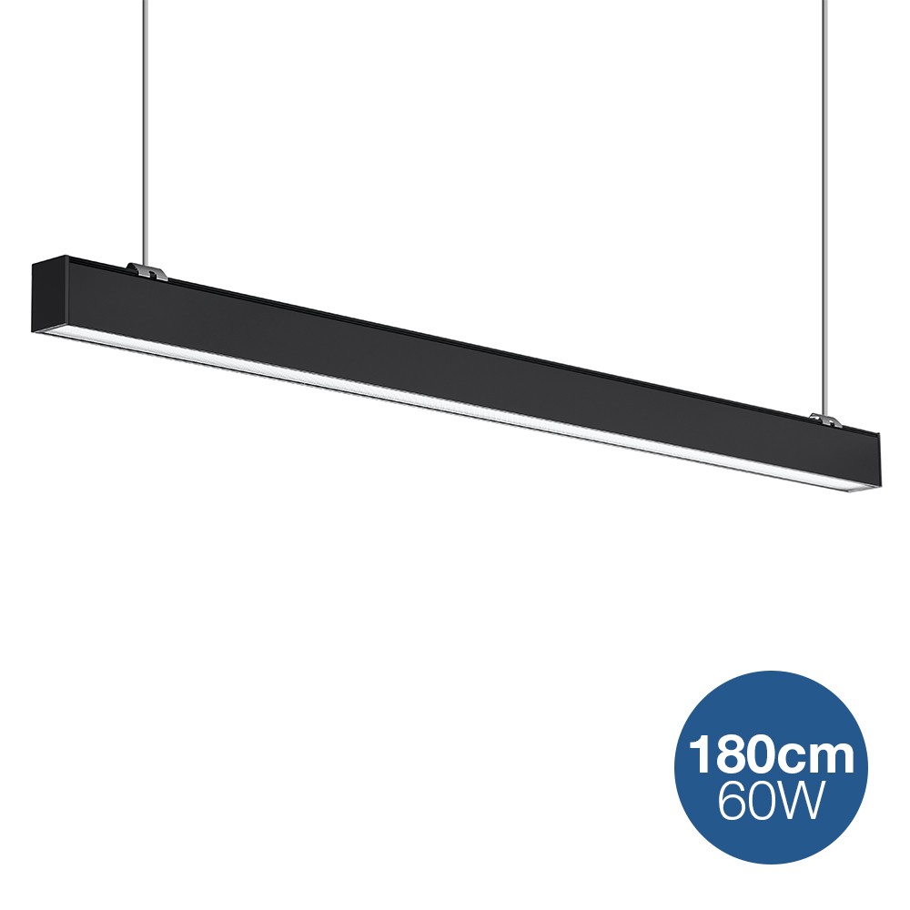 Suspension linéaire LED 60W 180cm 5100lm