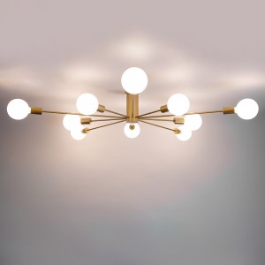 Lampe de plafond "ASTRA" - 10 lumières - E27