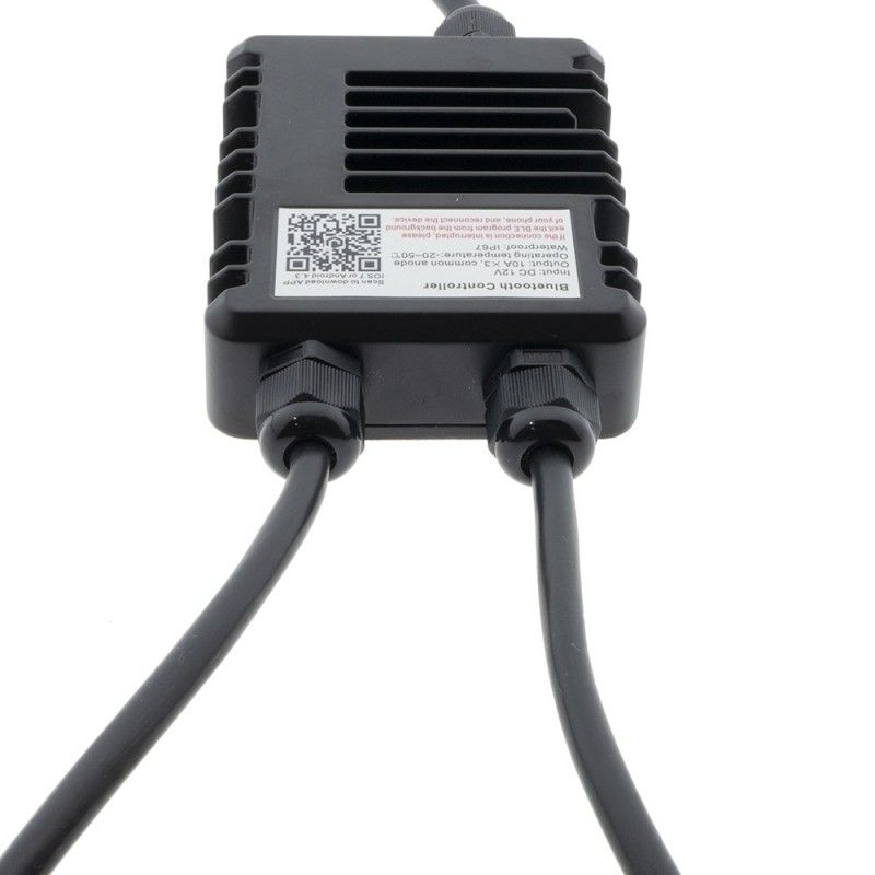 Contrôleur LED étanche RGB pour bluetooth IP68 12/24V Contrôleur LED étanche RGB pour bluetooth IP68 12/24V