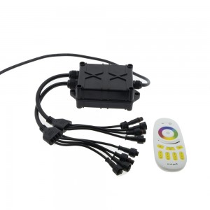 Pack de 6 luces LED RGB ROCK LIGHT para automoción y barcos 12V IP68