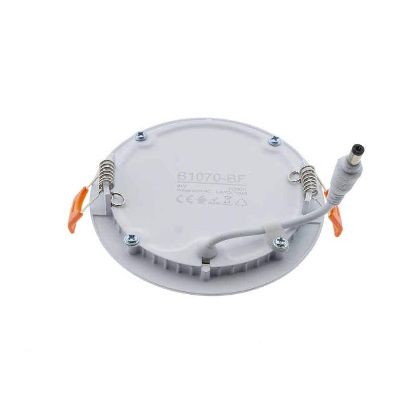 Spot LED encastrable extra-plat rond 6W Spot LED encastrable extra-plat rond 6W