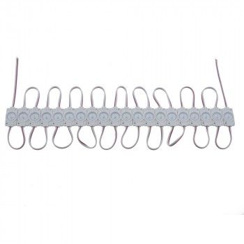Chaîne de 20 modules LED IP65 pour enseigne lumineuse Chaîne de 20 modules LED IP65 pour enseigne lumineuse