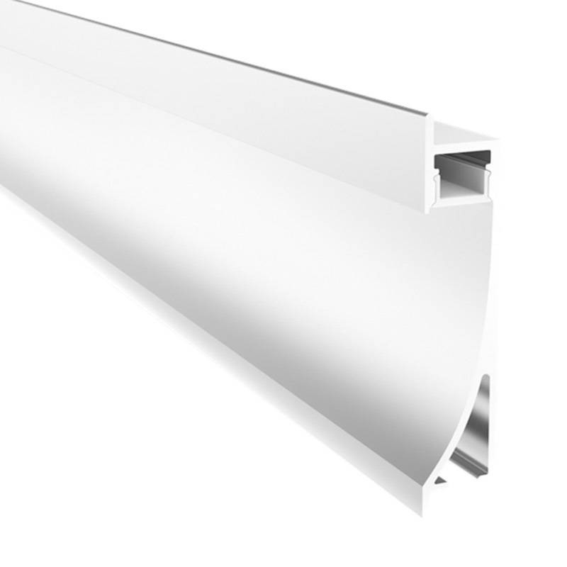 Profilé aluminium encastrable leche mur 26x78mm (2 m)