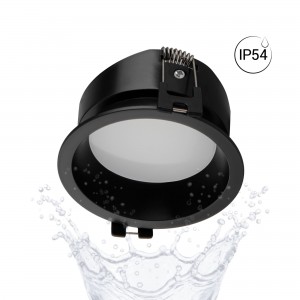 Anneau d'éclairage encastré pour ampoule GU10 / MR16 - Ø82mm - Découpe Ø75mm