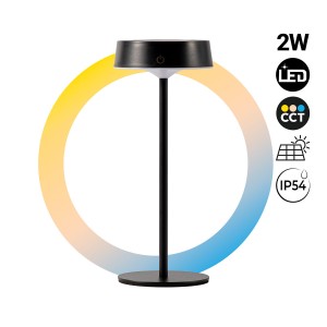 Lampe de table solaire LED...