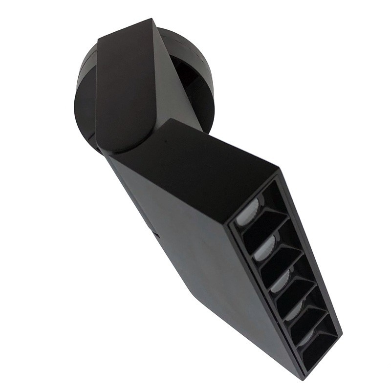 Support adaptateur pour spot LED sur rail monophasé Support adaptateur pour spot LED sur rail monophasé