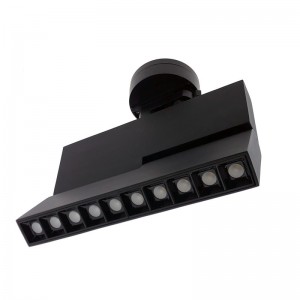 Support adaptateur pour spot LED sur rail triphasé