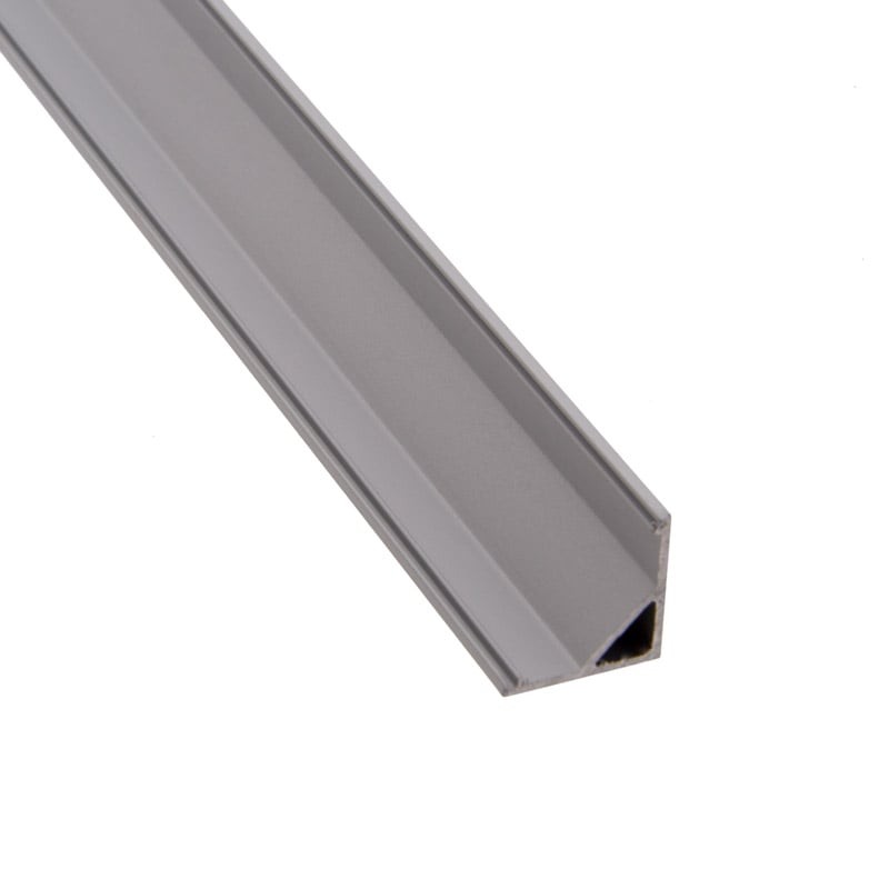 Profilé en aluminium d'angle 45º 16x16