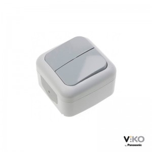 Interruptor de dos vías estanco 10A 250V IP54 VIKO by Panasonic
