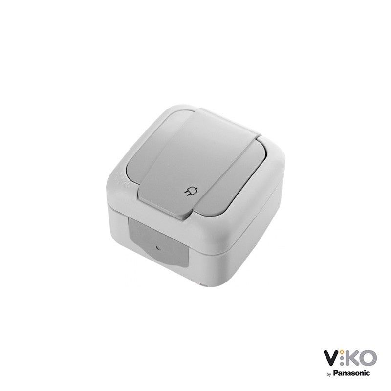 Toma de corriente con tapa 16A 250V IP54 VIKO by Panasonic