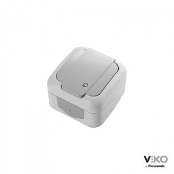 Toma de corriente con tapa 16A 250V IP54 VIKO by Panasonic Toma de corriente con tapa 16A 250V IP54 VIKO by Panasonic
