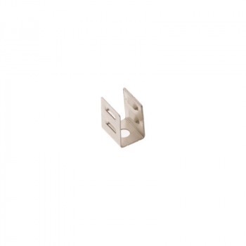 Grapa metálica para fijación de neón LED flexible 4x10mm Grapa metálica para fijación de neón LED flexible 4x10mm