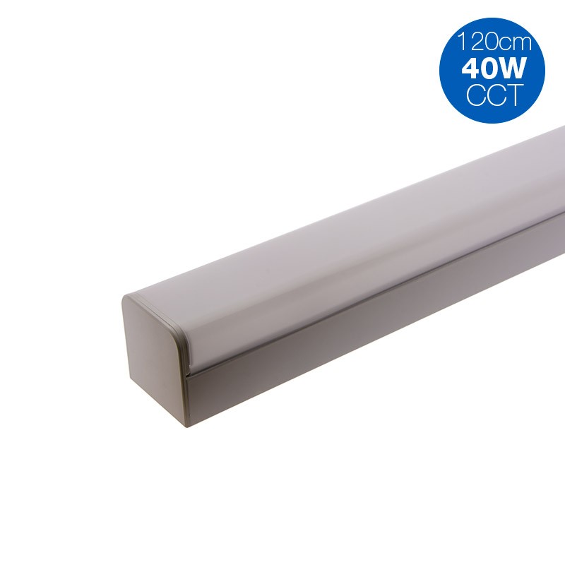 Linéaire LED CCT 40W 120cm avec sélecteur