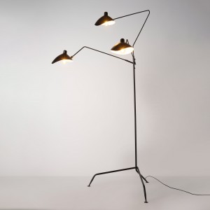 Lampadaire design "Muller 3" - 3 x E27