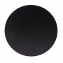 Applique LED murale ronde noire