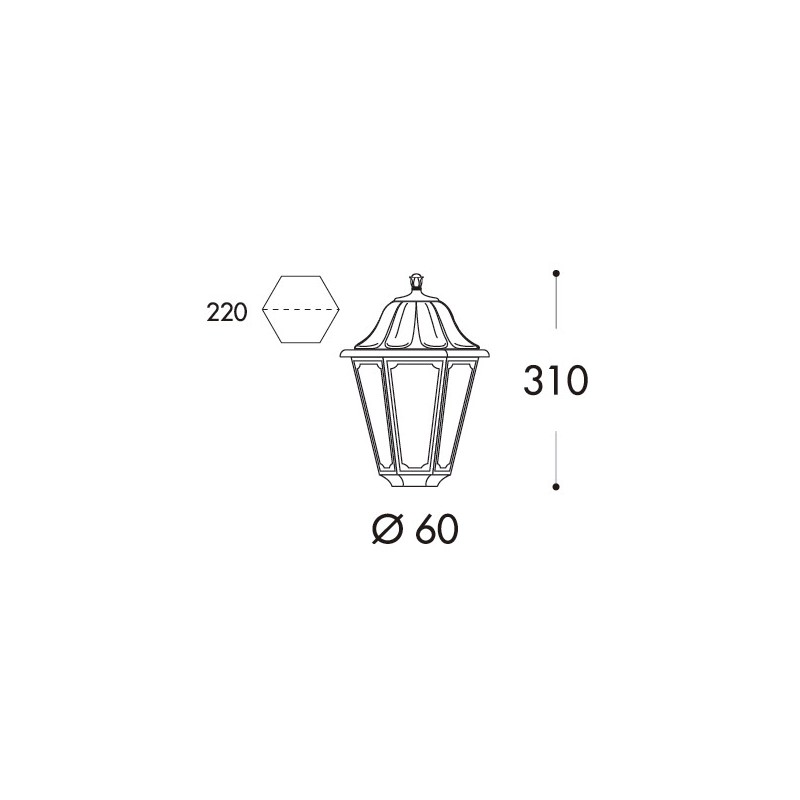 Lampe extérieure sur pieds Lampe extérieure sur pieds