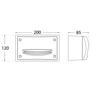 Balise "EXTRALETI 200" 3W