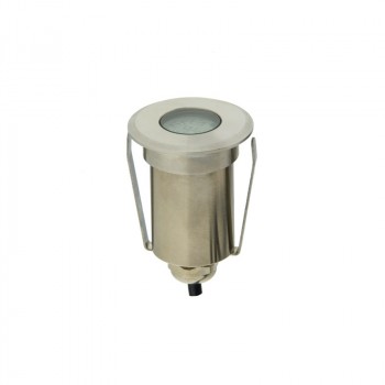 Balise LED spot de sol 1,5W 12V IP67 Blanc Chaud Balise LED spot de sol 1,5W 12V IP67 Blanc Chaud