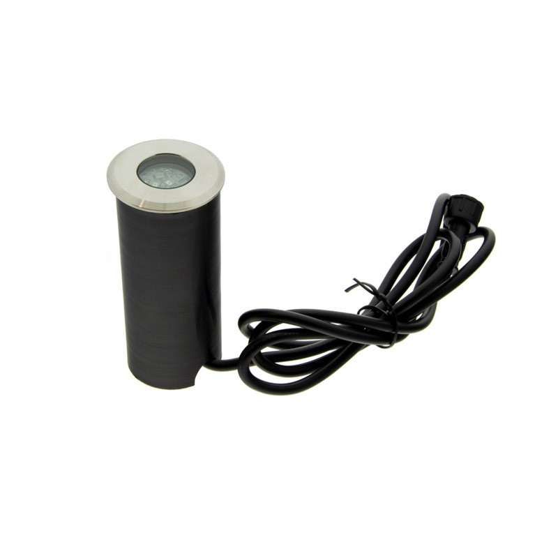 Balise LED spot de sol 1,5W 12V IP67 Blanc Chaud Balise LED spot de sol 1,5W 12V IP67 Blanc Chaud