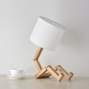 Lampe de table bonhomme