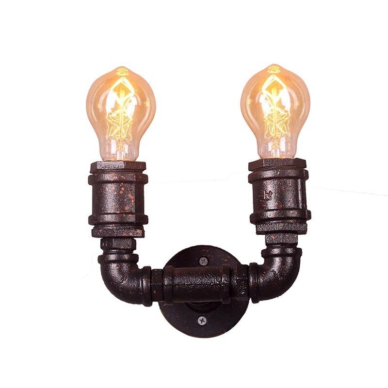 Lampe mur rétro métal vieilli Lampe mur rétro métal vieilli