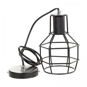 Lampe suspendue cage