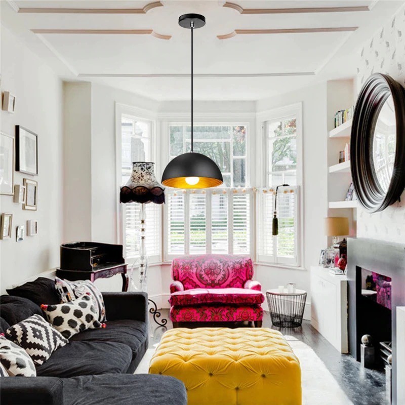 suspension salon cloche noire suspension salon cloche noire