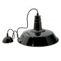 lampe de suspension E27 originale alu