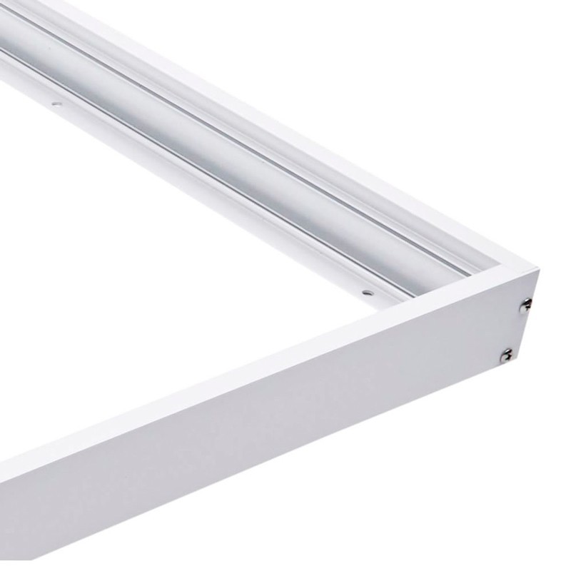 Panneau LED Slim 30x30cm 18W Cadre Blanc, 1500lm – Batiproduit