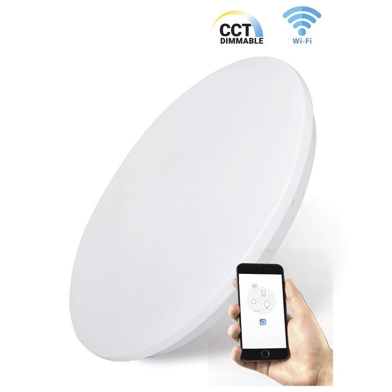 Plafonnier LED Smart WiFi 24W CCT Plafonnier LED Smart WiFi 24W CCT