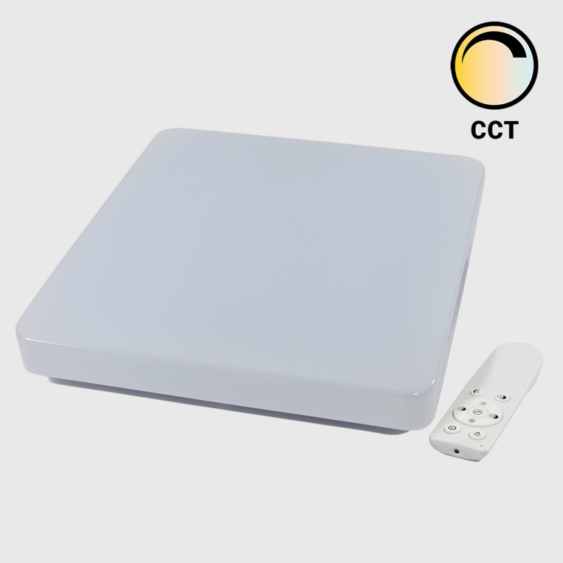 Plafonnier LED 42w CCT carré