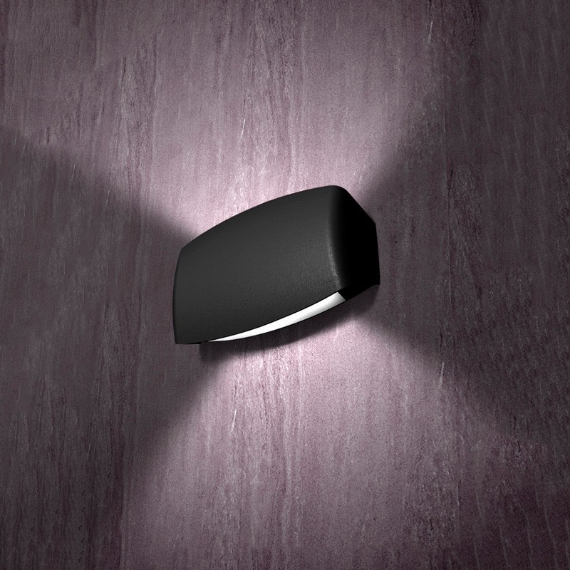 Lampe saillie noir en résine extérieur Lampe saillie noir en résine extérieur