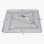 Plafonnier LED carré 24W
