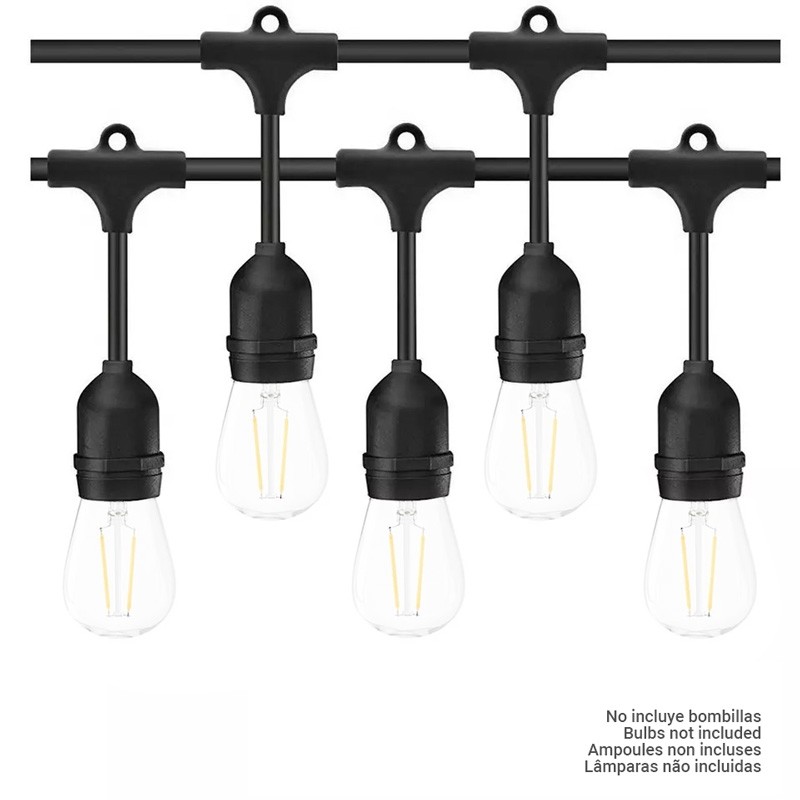 Câble 10m guirlande extérieur IP65