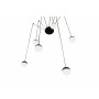 Suspension LED moderne alu mat