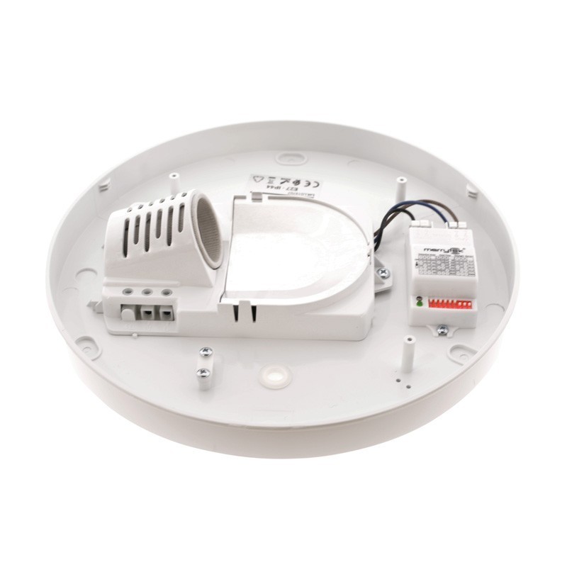 Plafonnier avec capteur de mouvement pour ampoule E27 Plafonnier avec capteur de mouvement pour ampoule E27