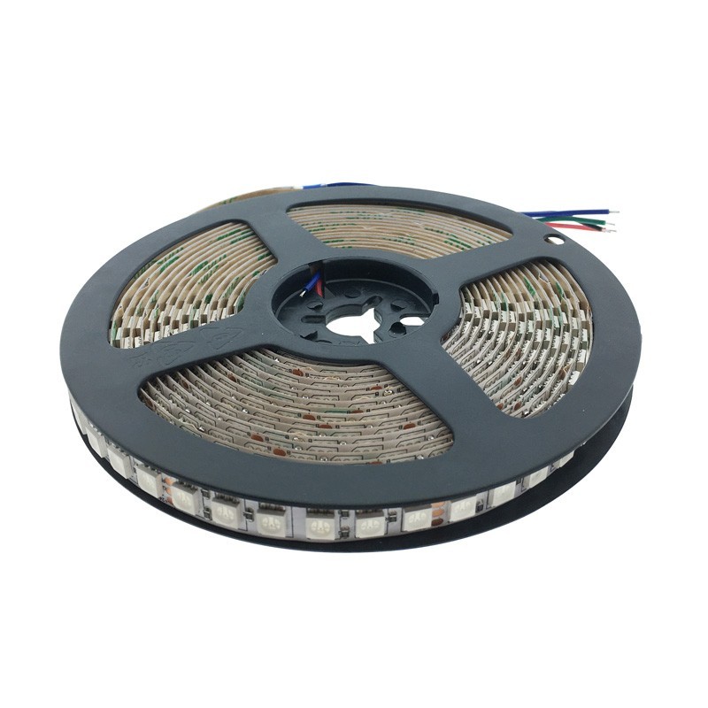 Ruban LED RGB 24V-DC 100W SMD5050 10mm - 5M