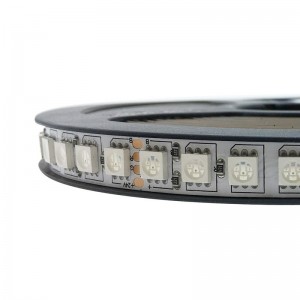 Ruban LED RGB 24V-DC 100W SMD5050 10mm -  5M