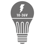 Ampoules LED basse tension : 12 / 36V-DC