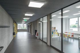panneau LED encastrable école