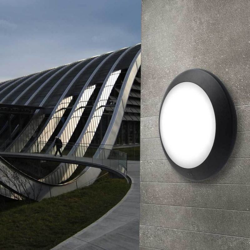 Applique Murale LED Avec Détecteur De Mouvement 5,8G Et Crépusculaire - 18W, 1800LM, IP54, Pour Couloir, Garage