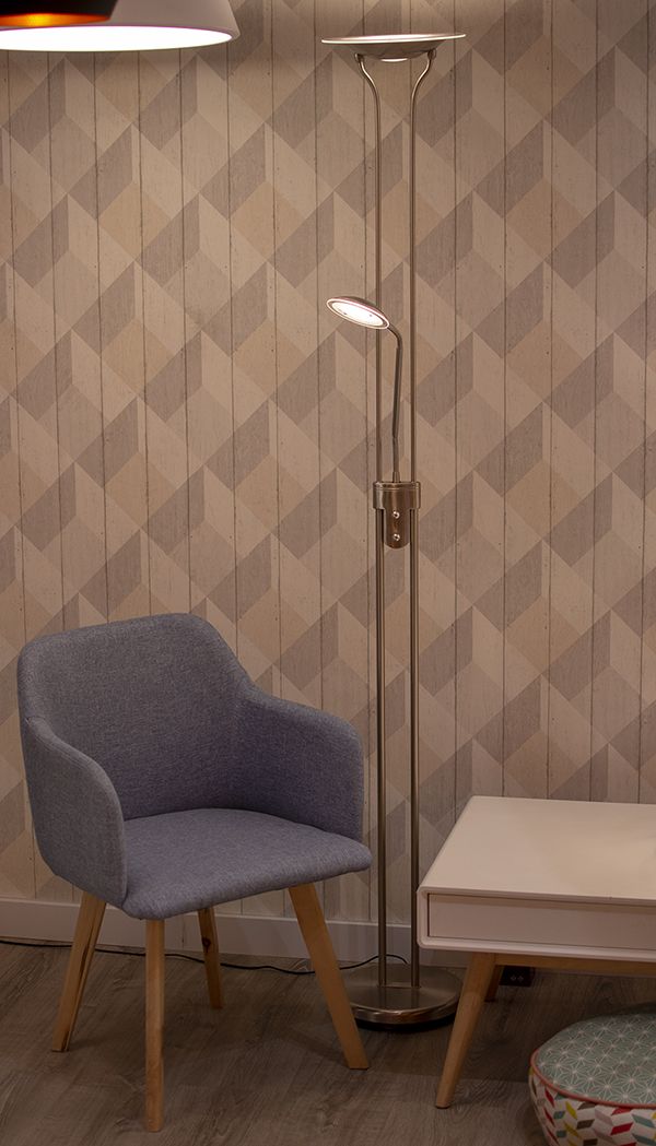 lampadaire avec liseuse LED 