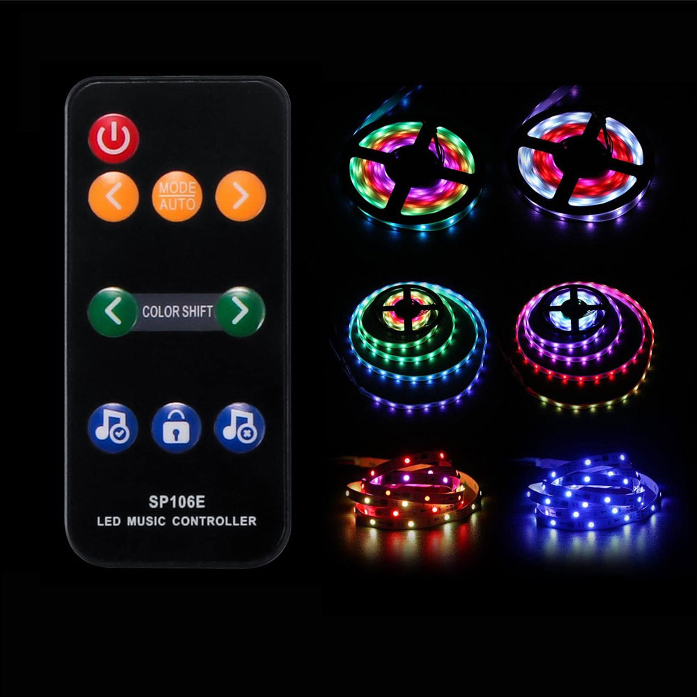 contrôle ruban LED RFB musical