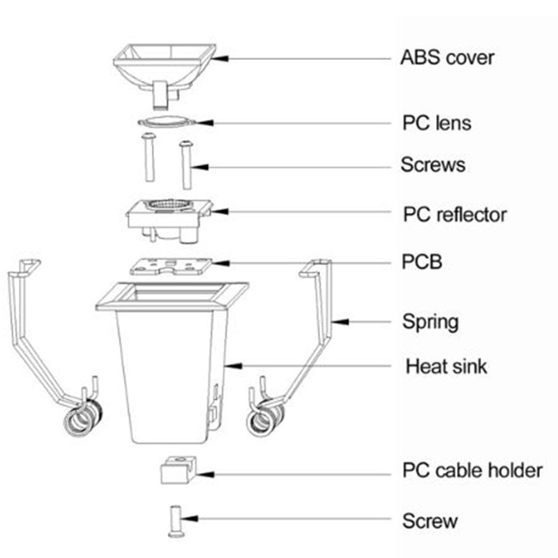structure spot led